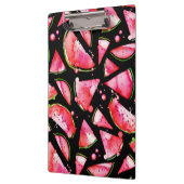 Wasserfarbe Wassermelone 2 Klemmbrett (Links)