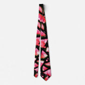 Wasserfarbe Wassermelone 2 Krawatte (Rückseite)