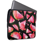 Wasserfarbe Wassermelone 2 Laptopschutzhülle (Vorne Rechts)