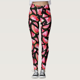 Wasserfarbe Wassermelone 2 Leggings