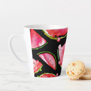 Wasserfarbe Wassermelone 2 Milchtasse