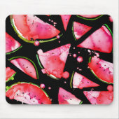 Wasserfarbe Wassermelone 2 Mousepad (Vorne)