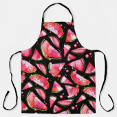 Wasserfarbe Wassermelone 2 Schürze (Vorderseite)