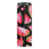 Wasserfarbe Wassermelone 2 Thermosbecher (Rückseite)