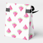 Wasserfarbe Wassermelone Geschenkschachtel (Rückseite)