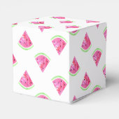 Wasserfarbe Wassermelone Geschenkschachtel (Rückseite)
