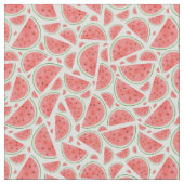 Wasserfarbe-Wassermelone-Gewebe Stoff (Nahaufnahme)