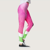 Wasserfarbe Wassermelone Leggings (Rechts)