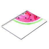 Wasserfarbe Wassermelone Notizblock (Linke Seite)