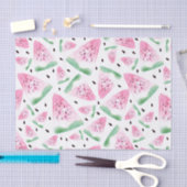 Wasserfarbe Wassermelone Seidenpapier (Handwerk)