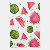 Wasserfarbe Wassermelone Teeküche für Ihre Küche Geschirrtuch (Vertikal)