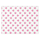 Wasserfarbe Wassermelone Tischdecke (Vorderseite (Horizontal))