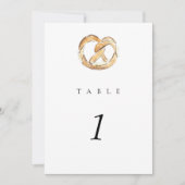 Wasserfarbe weiche Bretzel-12x18" Hochzeitsstimmun (Vorderseite)