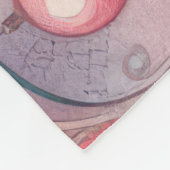 Wasserfarbe Weihnachten Fleecedecke (Ecke)