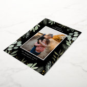 Wasserfarbe Weihnachten Weihnachten Weihnachtskart Folieneinladung (Gedreht)