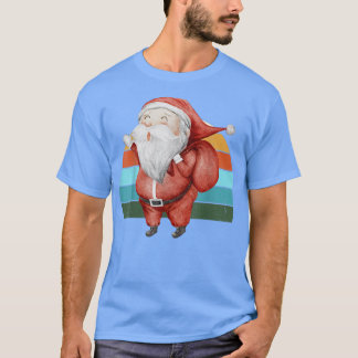 Wasserfarbe Weihnachtsbaum Lichter Xmas Teens T-Shirt