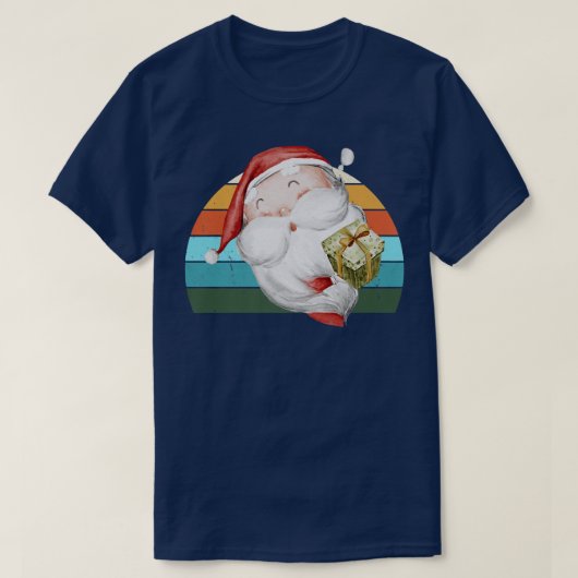 Wasserfarbe Weihnachtsbaum Lichter Xmas Teens T-Shirt (Design vorne)