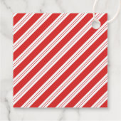 Wasserfarbe Weihnachtsdusche Geschenkanhänger (Rückseite)