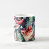 Wasserfarbe Weihnachtsschaf - Tasse (Mittel)