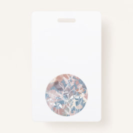 Wasserfarbe Weiße Wildblumen Ausweis