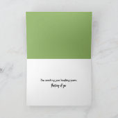 Wasserfarbe Welpe und Kitten Karte (Innenseite)