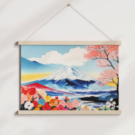 Wasserfarbe Whimsical Springtime Poster