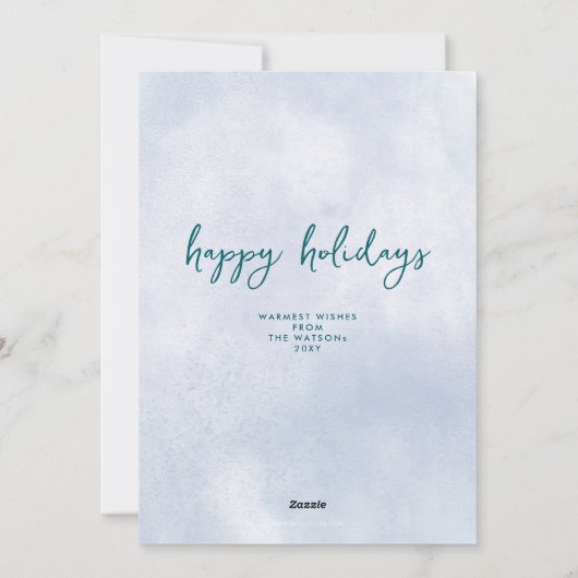 Wasserfarbe Whimsy Festliche Ornamente Weihnachten (Rückseite)