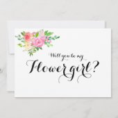 Wasserfarbe wird Ihnen mein Vorschlag für ein Blum Einladung (Rückseite)