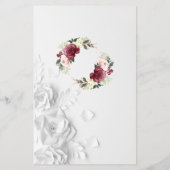 Wasserfarbe würde sie eher duschen Spielkarte Flyer (Hinten)