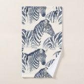 Wasserfarbe Zebras Badhandtuch Set (Handtuch)