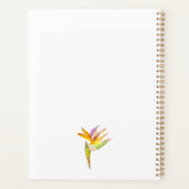 Wasserfarbe zeichnend Kakaduspapagei Planer (Rückseite)