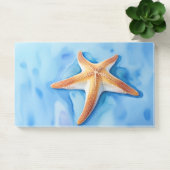 Wasserfarbe Zeichnend Starfish Post-it Klebezettel (Büro)