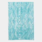 Wasserfarbe Zigzag Muster Geschirrtuch (Vertikal)