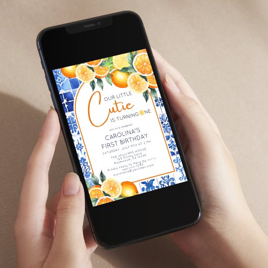 Wasserfarbe Zitrusfrüchte Zitrusfrüchte Einladung