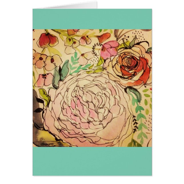 Wasserfarbeblüte 1 (Vorne)