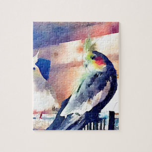 WasserfarbeCockatiel Puzzle