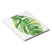 WasserfarbeGrünPalm2 Notizblock (angewinkelt)