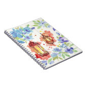 Wasserfarbekunstlaternen Notizblock (Rechte Seite)