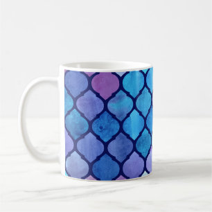 Wasserfarben Abstrakt geometrische arabische Flies Kaffeetasse