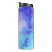 Wasserfarben-Abstrakter Wärmeleiter Thermosbecher (Nach rechts gedreht)