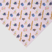 Wasserfarben-Abstufungshülse, Diplom, Kuchen Seidenpapier (Ausschnitt)