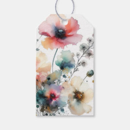 Wasserfarben Alkohol Tinte Geschenkanhänger