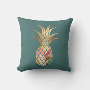 Wasserfarben-Ananas-Kissen Kissen