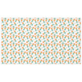 Wasserfarben Ananas Muster auf Weiß Tischdecke (Vorderseite (Horizontal))