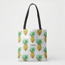 Wasserfarben Ananas Muster