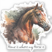 Wasserfarben-Angebot für Fotos Aufkleber (Vorderseite)