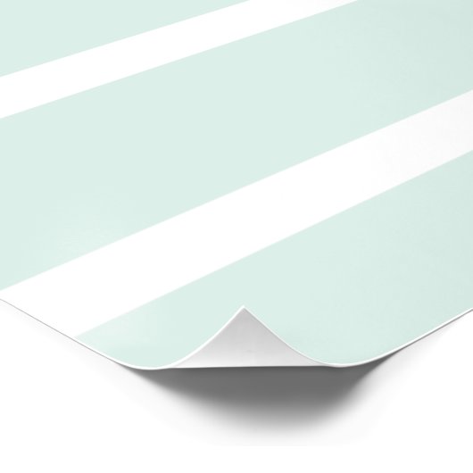 Wasserfarben-Anker für Nautische Pfefferstreifen Poster (Ecke)