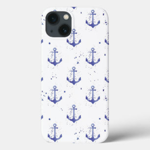 Wasserfarben-Ankermuster 2 Case-Mate iPhone Hülle