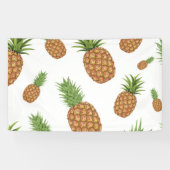 Wasserfarben-Apfelmuster 1 Banner (Horizontal)