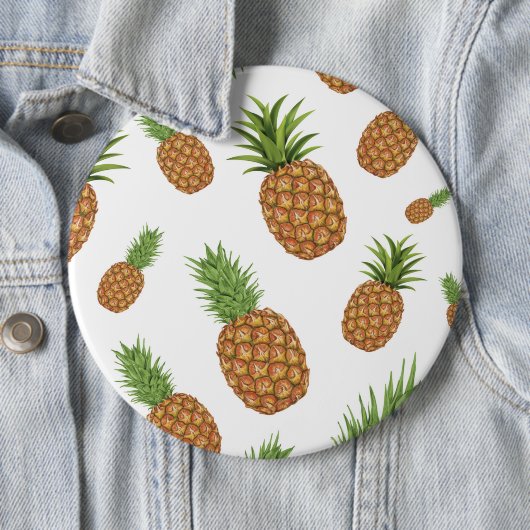 Wasserfarben-Apfelmuster 1 Button (Beispiel)